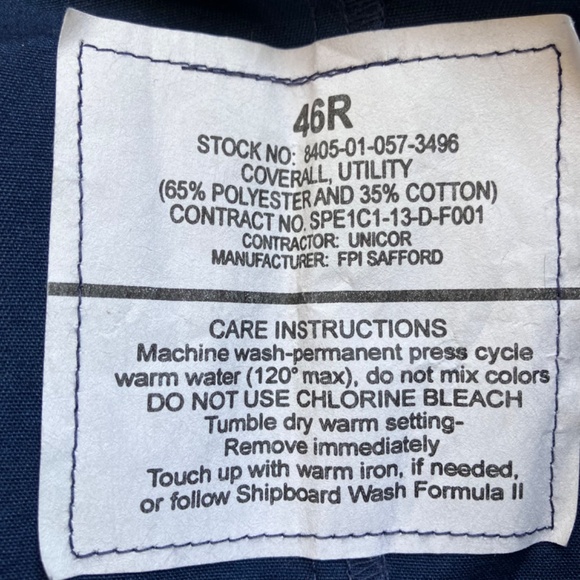 Blue utility overalls - Picture 8 of 9